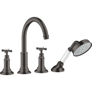 Hansgrohe Axor Montreux Grifería de 4 Agujeros - Cromo negro cepillado Hansgrohe Axor Montreux Grifería de 4 Agujeros - Cromo negro cepillado