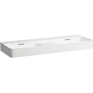 Val Lavabo Doble, Sin Agujero Para Grifo, Con Rebosadero, - Laufen Val Lavabo Doble, Sin Agujero Para Grifo, Con Rebosadero, - Laufen