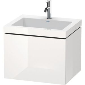 Lavabo para muebles Duravit L-Cube c-bonded, colgante, 60x48 cm, Blanco Brillante - Lavabo Lavabo para muebles Duravit L-Cube c-bonded, colgante, 60x48 cm, Blanco Brillante - Lavabo