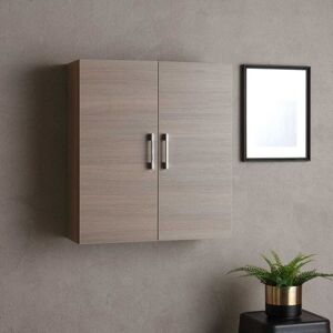 KIAMAMI VALENTINA Mueble De Baño 2 Puertas Roble Efecto Madera Natural Rimini KIAMAMI VALENTINA Mueble De Baño 2 Puertas Roble Efecto Madera Natural Rimini