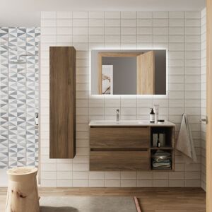 Mueble de baño Bequia 90cm - Diseño minimalista, Instalación fácil Mueble de baño Bequia 90cm - Diseño minimalista, Instalación fácil