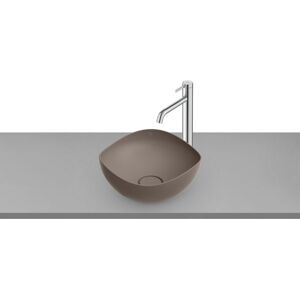 Roca - A327a15660 Ohtake Lavabo De Sobre Encimera Fineceramic Color Café - Ref: A327a15660 Roca - A327a15660 Ohtake Lavabo De Sobre Encimera Fineceramic Color Café - Ref: A327a15660