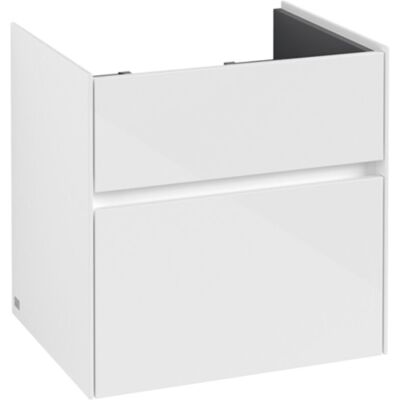 Villeroy & Boch Collaro Armario Bajo Lavabo Blanco Brillante - 2 Cajones Villeroy & Boch Collaro Armario Bajo Lavabo Blanco Brillante - 2 Cajones