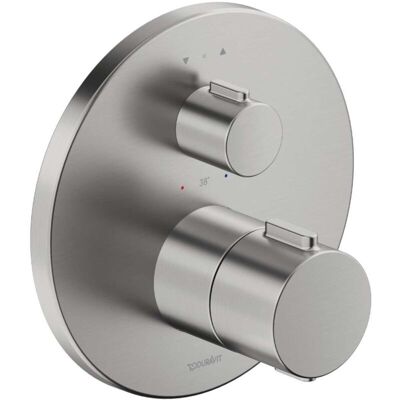 DURAVIT Modelo TH42000140 - Grifo termostático redondo con doble mango DURAVIT Modelo TH42000140 - Grifo termostático redondo con doble mango