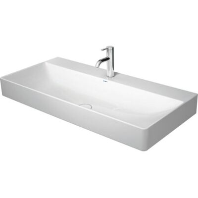 Lavabo DuraSquare de Duravit para montaje en pared - 1000mm Blanco Lavabo DuraSquare de Duravit para montaje en pared - 1000mm Blanco