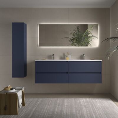 Salgar Mueble de baño Bequia 160cm y lavabo - Diseño minimalista Salgar Mueble de baño Bequia 160cm y lavabo - Diseño minimalista