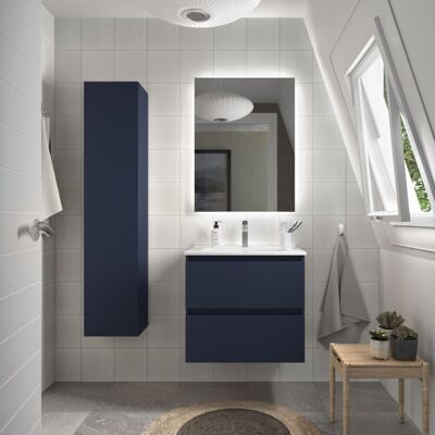 CYGNUS BATH Mueble Baño Bequia 60cm Y Lavabo Azul 60x45x56 CYGNUS BATH Mueble Baño Bequia 60cm Y Lavabo Azul 60x45x56