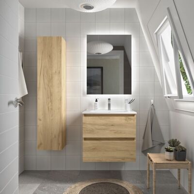 Salgar Mueble de baño Bequia 70 cm Roble Salgar Mueble de baño Bequia 70 cm Roble