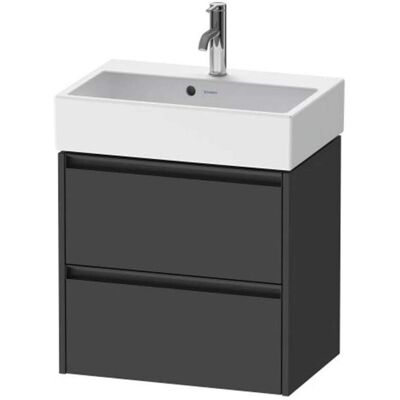 Mueble Duravit Ketho.2 Bajo lavabo colgado - Compacto, 2 cajones - Compatible con Vero Air Mueble Duravit Ketho.2 Bajo lavabo colgado - Compacto, 2 cajones - Compatible con Vero Air