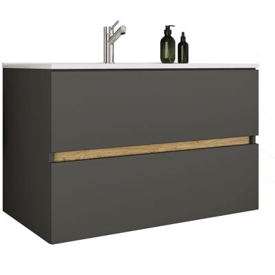 Conjunto De Muebles De Baño Con Lavabo Cosila-i 81 51x81x47 - Vcm Conjunto De Muebles De Baño Con Lavabo Cosila-i 81 51x81x47 - Vcm