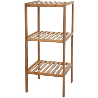 DÉCOSHOP26 Estantería De Baño De Bambú 3 Niveles Sdb04022 DÉCOSHOP26 Estantería De Baño De Bambú 3 Niveles Sdb04022