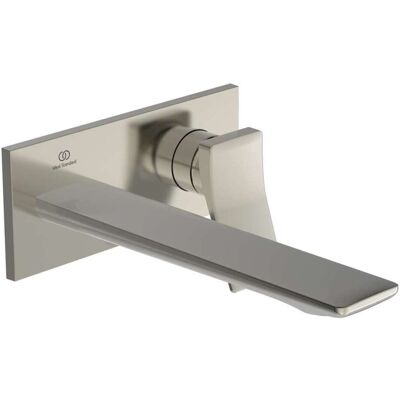 Mezclador de lavabo de pared Ideal Standard - 225mm Saliente - Silver Storm Mezclador de lavabo de pared Ideal Standard - 225mm Saliente - Silver Storm