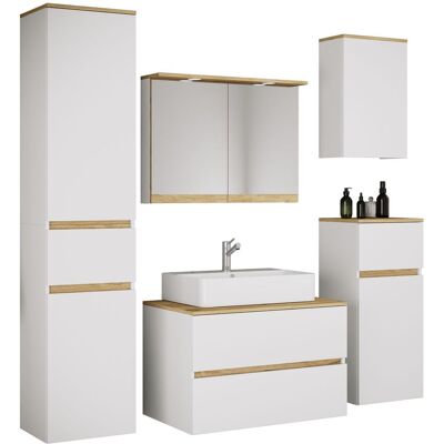 Conjunto De Muebles De Baño Con Lavabo Cosila-a 80 180x160x47 - Vcm Conjunto De Muebles De Baño Con Lavabo Cosila-a 80 180x160x47 - Vcm
