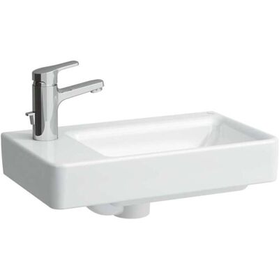 Lavabo empotrado LAUFEN Pro S - Desagüe a la derecha - 480x280 mm Lavabo empotrado LAUFEN Pro S - Desagüe a la derecha - 480x280 mm