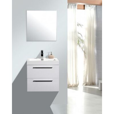 Bernstein - Mueble De Baño En Blanco M600 - Espejo Opcional:con Espejo Led 2073 Bernstein - Mueble De Baño En Blanco M600 - Espejo Opcional:con Espejo Led 2073