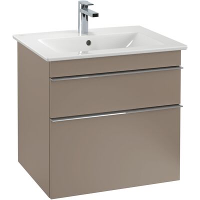 Villeroy & Boch Venticello Armario de lavabo - Gris, 2 Cajones Villeroy & Boch Venticello Armario de lavabo - Gris, 2 Cajones
