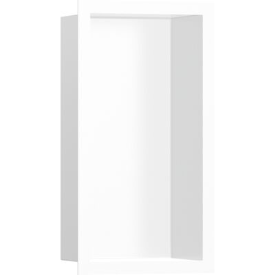 Hansgrohe - Xtrastoris Nicho De Pared Individual Blanco Mate Con Hansgrohe - Xtrastoris Nicho De Pared Individual Blanco Mate Con