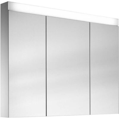 Armario con espejos Schneider PATALine - 3 puertas, LED, blanco - Muebles de baño Armario con espejos Schneider PATALine - 3 puertas, LED, blanco - Muebles de baño