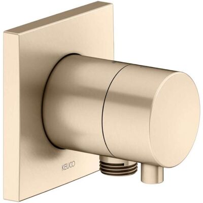 Válvula desviadora KEUCO IXMO de 2 vías - Cuadrada - Bronce cepillado Válvula desviadora KEUCO IXMO de 2 vías - Cuadrada - Bronce cepillado