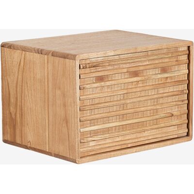 Sklum - Conjunto De Mueble De Baño Suspendido En Madera Deleyna Sklum - Conjunto De Mueble De Baño Suspendido En Madera Deleyna
