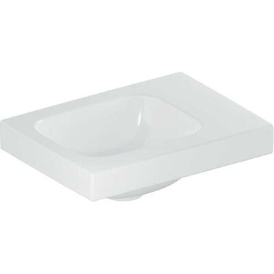 Lavabo Blanco Rectangular Geberit - 38x28cm - Sin Agujero para Grifo Lavabo Blanco Rectangular Geberit - 38x28cm - Sin Agujero para Grifo