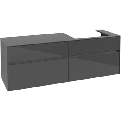 Villeroy & Boch Collaro Gabinete Bajo Lavabo - 4 Cajones - Gris Villeroy & Boch Collaro Gabinete Bajo Lavabo - 4 Cajones - Gris