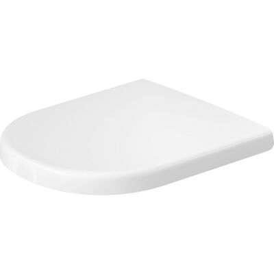 Asiento de inodoro Duravit D-Code - Bisagras de acero inoxidable - Fácil de limpiar Asiento de inodoro Duravit D-Code - Bisagras de acero inoxidable - Fácil de limpiar