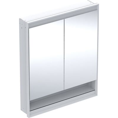 Armario con espejo GEBERIT ONE - Blanco / aluminio - 75x90x15cm Armario con espejo GEBERIT ONE - Blanco / aluminio - 75x90x15cm