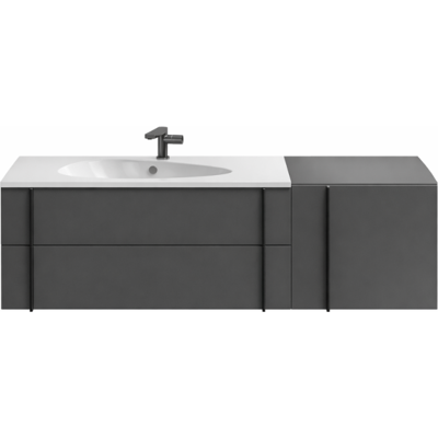 Mueble Bajo Lavabo Jacob Delafon Nouvelle Vague 145 Cm Con Estante Gris Brillo Mueble Bajo Lavabo Jacob Delafon Nouvelle Vague 145 Cm Con Estante Gris Brillo