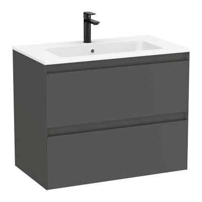 ROCA Conjunto Mueble Tenue 800 2 Cajones + Lavabo Stonex Onix ROCA Conjunto Mueble Tenue 800 2 Cajones + Lavabo Stonex Onix