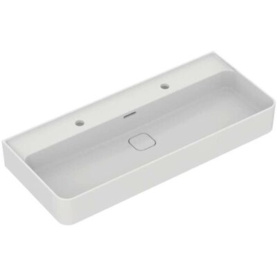 Ideal Standard Strada Ii - Lavabo Para Mueble 100x43 Cm, Con Rebosadero, 2 Orificios Para El Grifo, Blanco Alpino T372401 Ideal Standard Strada Ii - Lavabo Para Mueble 100x43 Cm, Con Rebosadero, 2 Orificios Para El Grifo, Blanco Alpino T372401