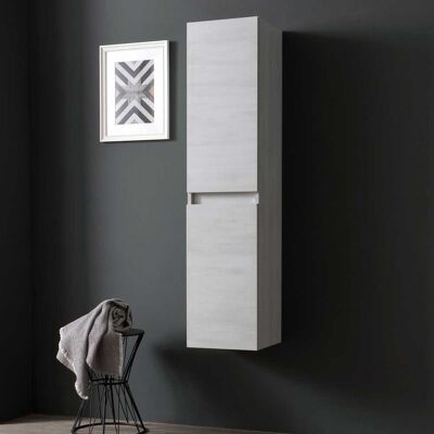 Kiamami Valentina - Columna Colgada Para Mueble De Baño Con Puertas Promenade Kiamami Valentina - Columna Colgada Para Mueble De Baño Con Puertas Promenade