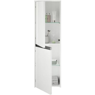 Armario de baño Duravit Ketho.2 - 2 Puertas, Cierre suave, Calidad alemana Armario de baño Duravit Ketho.2 - 2 Puertas, Cierre suave, Calidad alemana