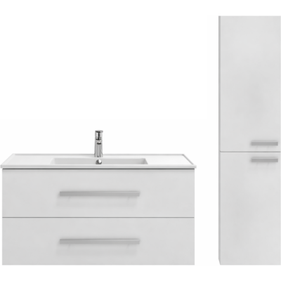 Conjunto de Muebles de Baño Jacob Delafon Blanco con Lavabo y Columna Conjunto de Muebles de Baño Jacob Delafon Blanco con Lavabo y Columna