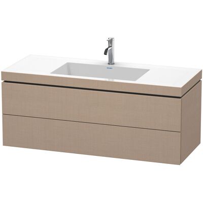 Duravit Mueble lavabo colgado Leinen con 2 cajones - LC6929O7575 Duravit Mueble lavabo colgado Leinen con 2 cajones - LC6929O7575