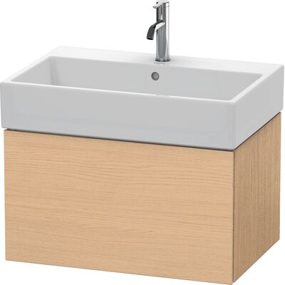 Duravit L-Cube Mueble para lavabo suspendido - Roble natural mate Duravit L-Cube Mueble para lavabo suspendido - Roble natural mate