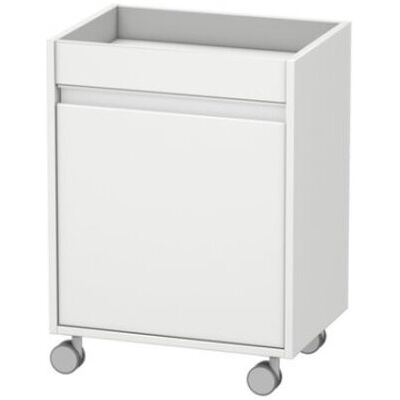 Pedestal Móvil Duravit Ketho - 1 Puerta - Blanco Mate - Pedestal Pedestal Móvil Duravit Ketho - 1 Puerta - Blanco Mate - Pedestal