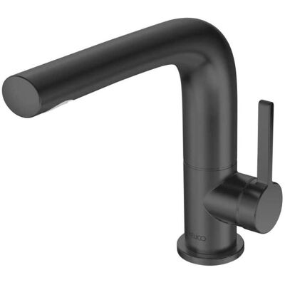 KEUCO Edition 400 Grifo de lavabo - 156mm, cromo negro cepillado KEUCO Edition 400 Grifo de lavabo - 156mm, cromo negro cepillado