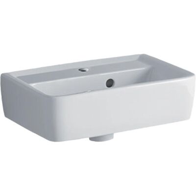 Geberit Keramag Renova Nr. 1 Lavabo Con Enjuague Manual 45x32cm, Con Orificio Para Grifo, Con Rebosadero, Color: Blanco - 272145000000 Geberit Keramag Renova Nr. 1 Lavabo Con Enjuague Manual 45x32cm, Con Orificio Para Grifo, Con Rebosadero, Color: Blanco - 272145000000
