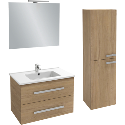 Jacob Delafon - Conjunto de Mueble de Baño con Espejo y Luces - Ola Up Jacob Delafon - Conjunto de Mueble de Baño con Espejo y Luces - Ola Up