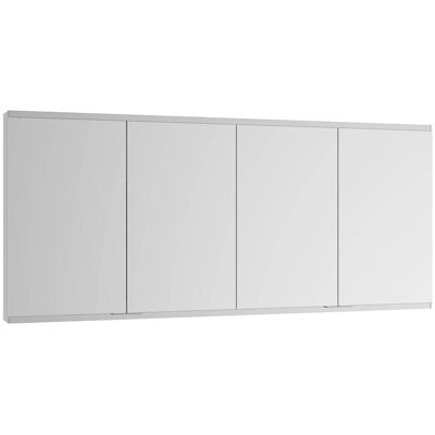 Armario con espejo KEUCO Royal Modular 2.0 Plateado - Espejo de baño Armario con espejo KEUCO Royal Modular 2.0 Plateado - Espejo de baño