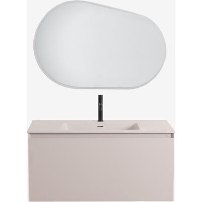 Sklum - Conjunto De Mueble De Baño En Madera Con Lavabo Integrado Macrae Sklum - Conjunto De Mueble De Baño En Madera Con Lavabo Integrado Macrae