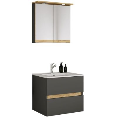 Conjunto De Muebles De Baño Con Lavabo Cosila-i 61 101x61x47 - Vcm Conjunto De Muebles De Baño Con Lavabo Cosila-i 61 101x61x47 - Vcm