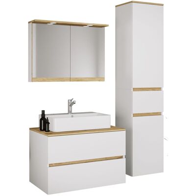 Conjunto De Muebles De Baño Con Lavabo Cosila-a 80 181x120x51 - Vcm Conjunto De Muebles De Baño Con Lavabo Cosila-a 80 181x120x51 - Vcm