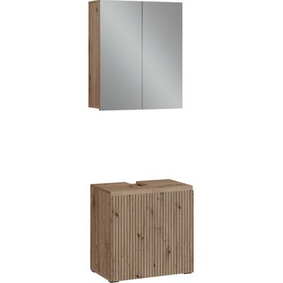 Conjunto De Muebles De Baño Takumi, Artesano, 2 Partes, Vicco Conjunto De Muebles De Baño Takumi, Artesano, 2 Partes, Vicco