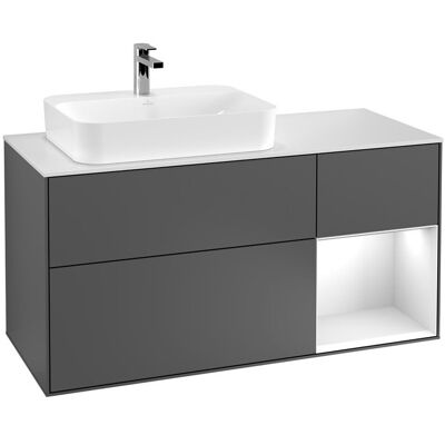 Villeroy & Boch Villeroy&boch - Finion, Muebles De Baño, 1200 X 603 X 501 Mm, Angular, Con Estantería (iluminada), Modelo Suspendido, En Madera, Lavabo A La Izquierda, Iluminación Led, 1x Led / 2.3w, 2x Led / 4.2w, 2700 K A 6480 K, Villeroy & Boch Villeroy&boch - Finion, Muebles De Baño, 1200 X 603 X 501 Mm, Angular, Con Estantería (iluminada), Modelo Suspendido, En Madera, Lavabo A La Izquierda, Iluminación Led, 1x Led / 2.3w, 2x Led / 4.2w, 2700 K A 6480 K,
