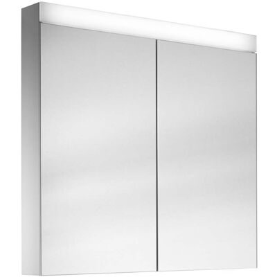 W. Schneider GmbH PATALine Espejo con Gabinete - 2 Puertas, LED, Blanco W. Schneider GmbH PATALine Espejo con Gabinete - 2 Puertas, LED, Blanco