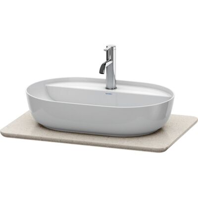 Consola de piedra de cuarzo Duravit Luv - Para lavabo LU9560/LU9565 Consola de piedra de cuarzo Duravit Luv - Para lavabo LU9560/LU9565
