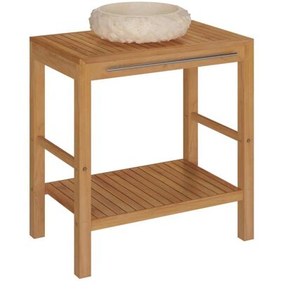 Mueble Tocador Madera Teca Maciza Con Lavabo De Mármol Crema Vidaxl Mueble Tocador Madera Teca Maciza Con Lavabo De Mármol Crema Vidaxl