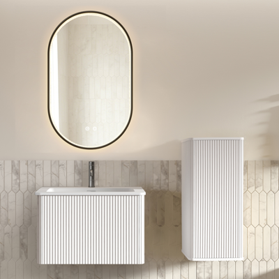 JHY DESIGN Conjunto De Muebles De Baño Con Lavabo, Mueble Bajo Lavabo Y Espejo Led, Lavabo Suspendido De 60 Cm Con Mueble Bajo Lavabo, Unidad De Almacenamiento. JHY DESIGN Conjunto De Muebles De Baño Con Lavabo, Mueble Bajo Lavabo Y Espejo Led, Lavabo Suspendido De 60 Cm Con Mueble Bajo Lavabo, Unidad De Almacenamiento.